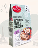 Mushroom Sauce and Steak Mix (Includes Dehydrated Mushrooms)