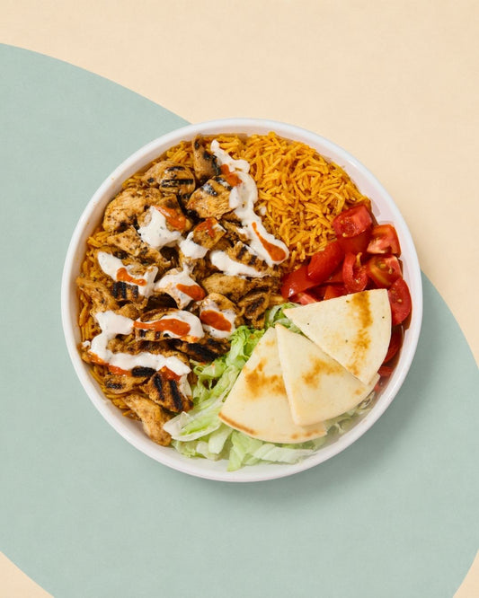 Halal Cart Shawarma Chicken & Rice (includes Rice) NYC Style