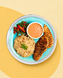 Moroccan Chicken with Onion Rice (includes Seasoned Onion Rice)