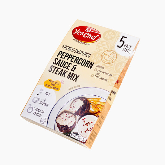 Peppercorn Sauce and Steak Mix (Made with Pink Peppercorns)