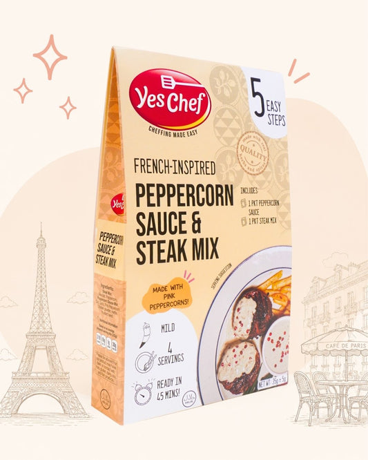 Peppercorn Sauce and Steak Mix (Made with Pink Peppercorns)