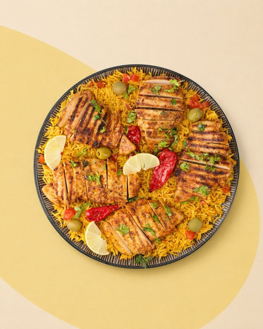 Peri Chicken with Spanish Rice (Premium Rice included)
